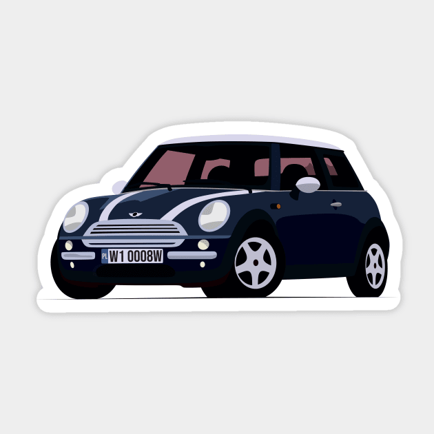 Mini sales cooper stickers